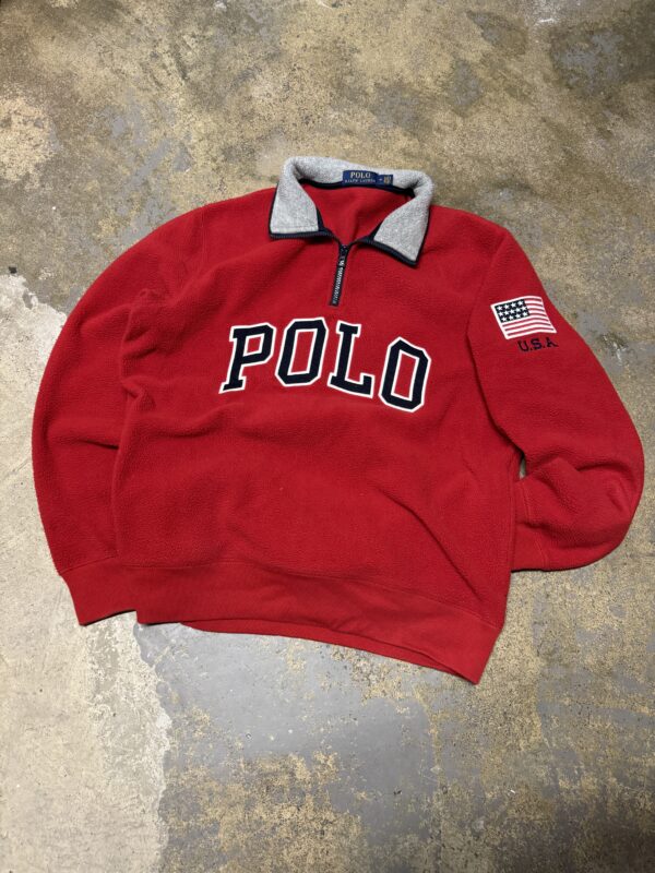2000s Polo Ralph Lauren Fleece Pullover (M)