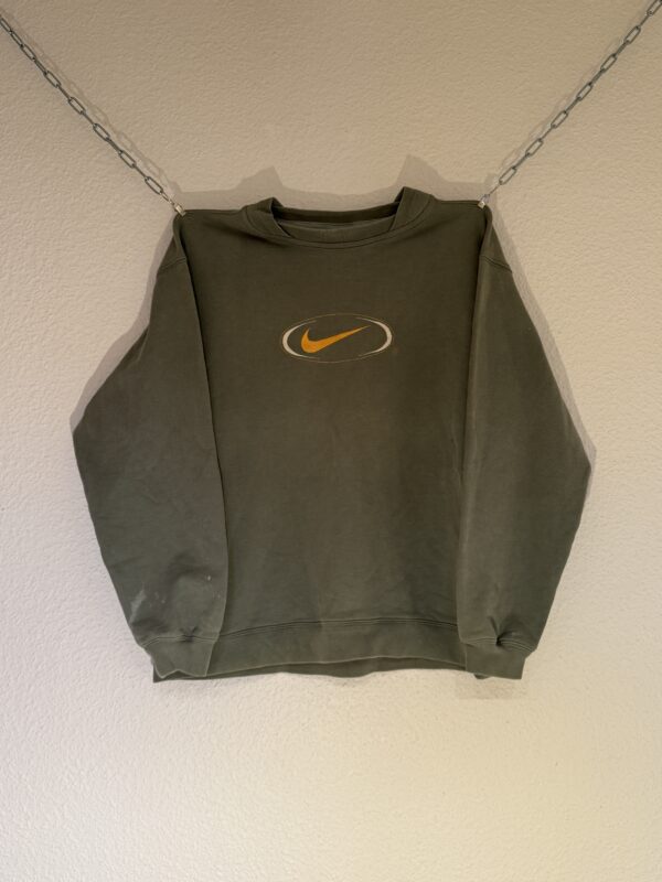 90s Nike Center Swoosh Sweater (S)