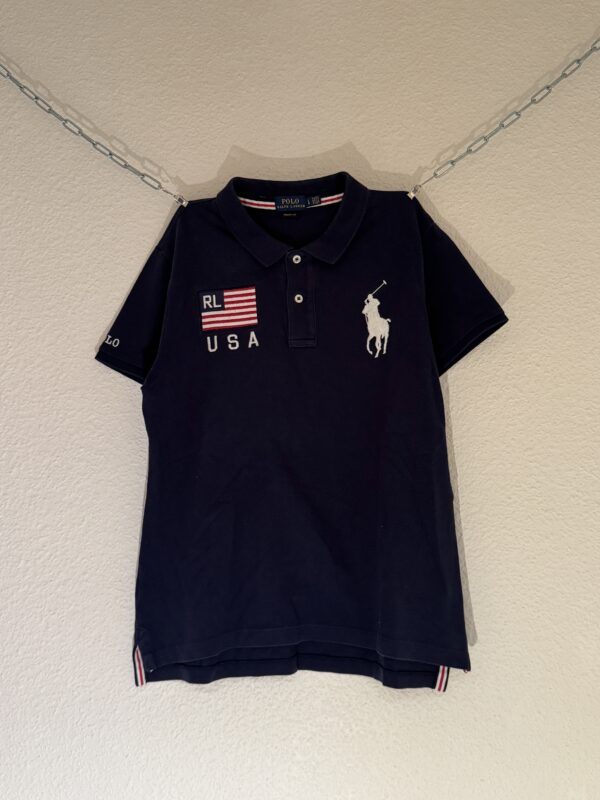 Y2K Ralph Lauren Big Pony Shirt (M)