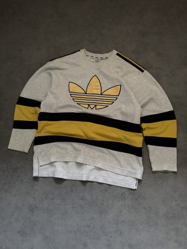 1990s Adidas Sweater Trefoil (L)