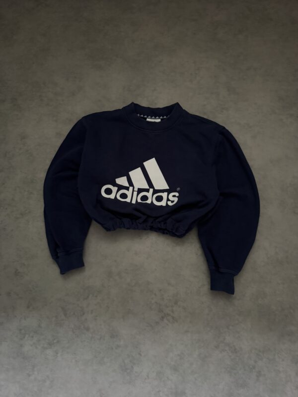 1990s Cropped Adidas Sweater (M)
